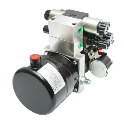 Pompa idraulica ribaltabile per spazzaneve 12V, 1,6Kw, 20Bar - immagine 6