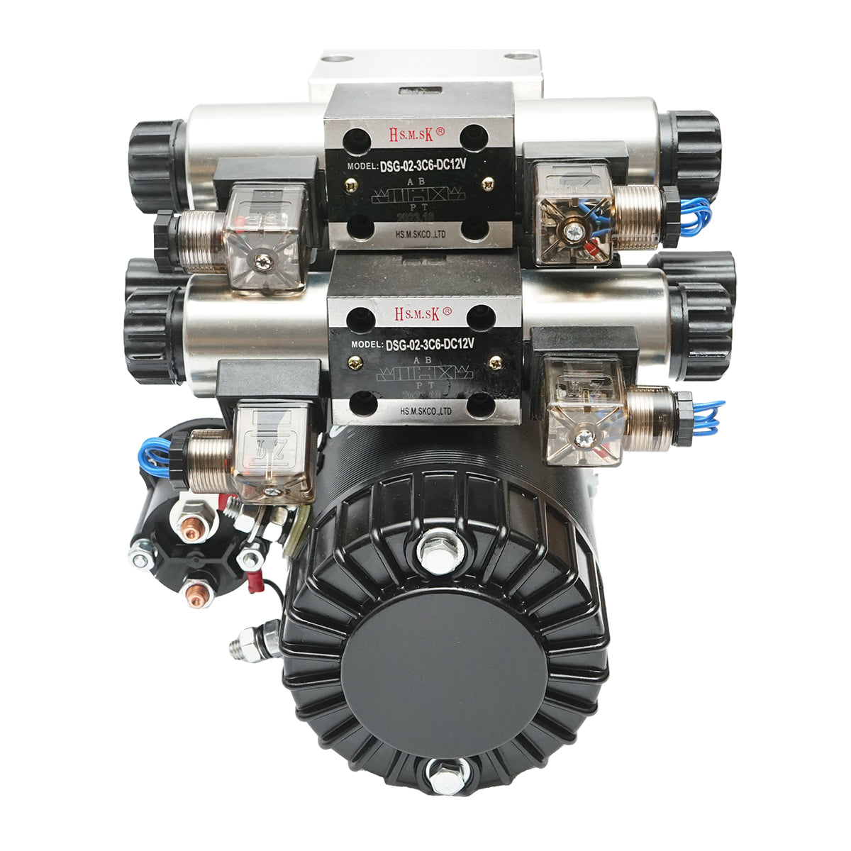 Pompa idraulica ribaltabile per spazzaneve 12V, 1,6Kw, 20Bar - immagine 2