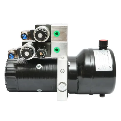 Pompa idraulica ribaltabile per spazzaneve 12V, 1,6Kw, 20Bar - immagine 4