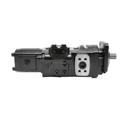 Pompa idraulica tripla 29/19/16 CC/REV per codice OEM JCB 20/925588, 20/925356, 7029530002 - immagine 4