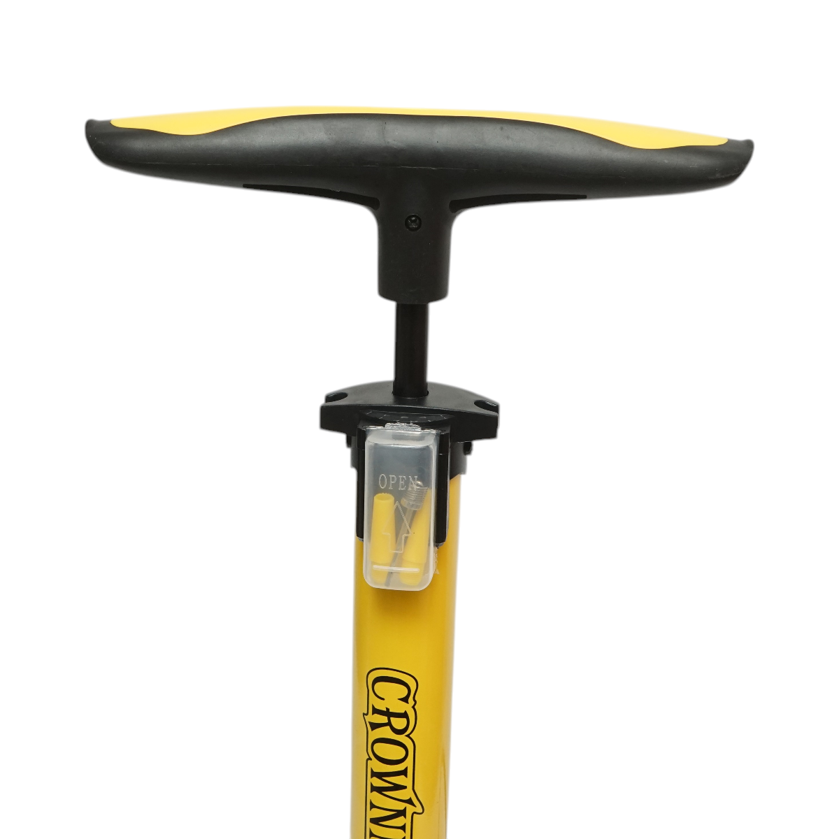 Pompa manuale con manometro 0-160 PSI 38x600mm Crownman - immagine 4