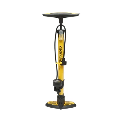 Pompa manuale con manometro 0-160 PSI 38x600mm Crownman - immagine 2