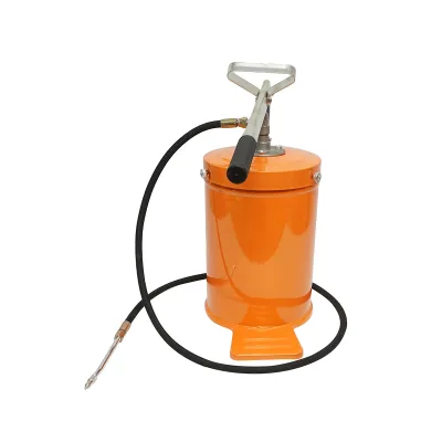 Pompa manuale per grasso da 12 kg con tubo flessibile da 1,5 m e pressione di 3000 PSI. Breckner Germany - immagine 2
