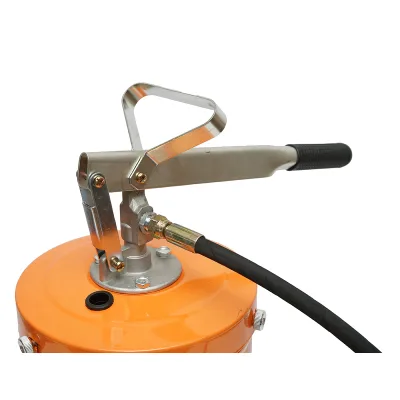 Pompa manuale per grasso da 20 Kg con tubo da 1,5 m 3500 PSI Breckner Germany - immagine 4