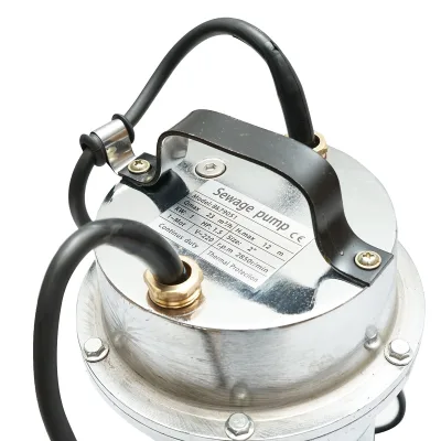 Pompa per acqua sporca, drenaggio sommerso con galleggiante 1000W, 380 L/min, altezza 12m, 220V Breckner Germany - immagine 3
