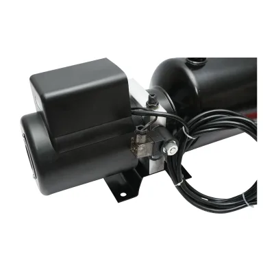 Pompa per cassone ribaltabile 12V, 2,2kW 150 bar, con serbatoio in metallo da 10 litri e telecomando - immagine 3