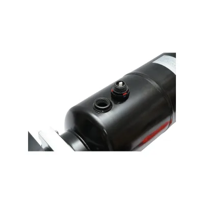 Pompa per cassone ribaltabile 12V, 2,2kW 150 bar, con serbatoio in metallo da 10 litri e telecomando - immagine 4