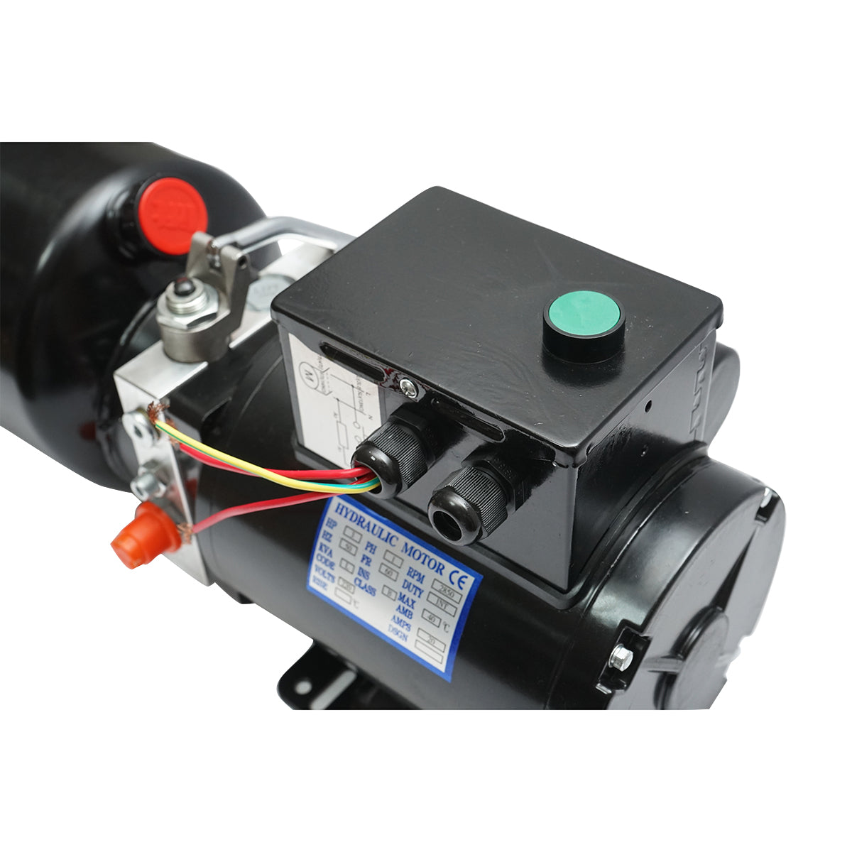 Pompa per cassone ribaltabile 220V/50Hz 2,2 kW, 170 bar, serbatoio in plastica 10L - immagine 5