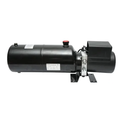 Pompa per cassone ribaltabile 24V, 2,2kW 150 bar, con serbatoio in metallo da 10 litri e telecomando - immagine 2