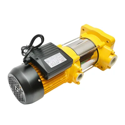 Pompa per il reflusso dell'acqua di superficie multistadio 1100W, 220V, 120L/min, H50m IP44 Breckner Germany.
