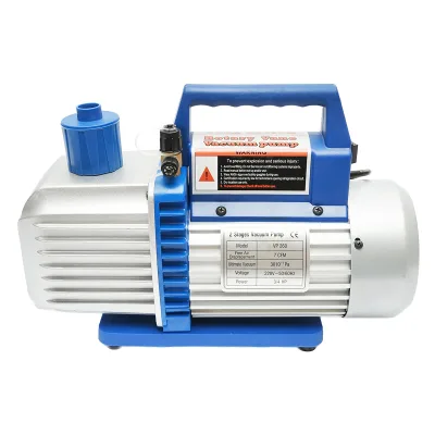 Pompa per vuoto, vuoto 220V, 3/4 HP per impianti di refrigerazione 170 l/min - immagine 3