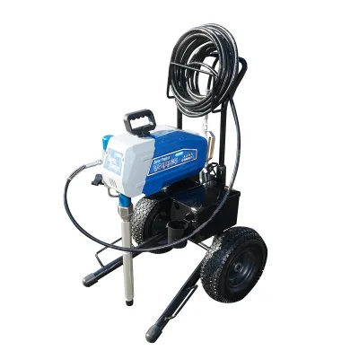 Pompa professionale airless per vernice con pistone e motore brushless da 1,3 kW, 220 V, portata 2,4 l/min, ugello 517, pressione massima 227 bar M24H - immagine 3