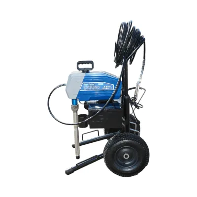 Pompa professionale airless per vernice con pistone e motore brushless da 1,3 kW, 220 V, portata 2,4 l/min, ugello 517, pressione massima 227 bar M24H - immagine 4