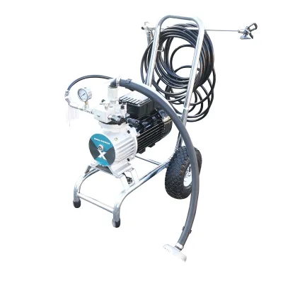 Pompa professionale airless per verniciatura con membrana, 2 kW, 220 V, portata 4 l/min, ugello 521, pressione massima 220 bar X D990 - immagine 2