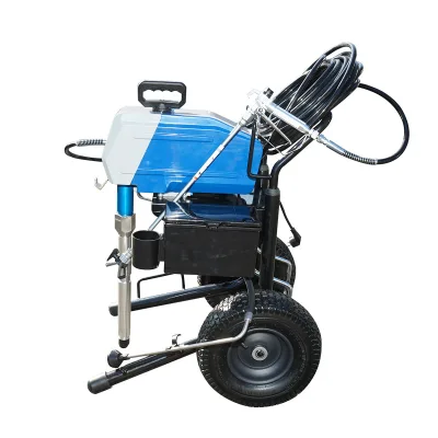 Pompa professionale per verniciatura airless con pistone e motore brushless da 2,6 kW, 220 V, portata 3,2 l/min, ugello 517, pressione massima 227 bar M32H - immagine 4