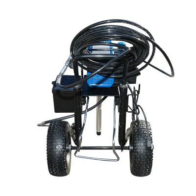 Pompa professionale per verniciatura airless con pistone e motore brushless da 2,6 kW, 220 V, portata 3,2 l/min, ugello 517, pressione massima 227 bar M32H - immagine 3