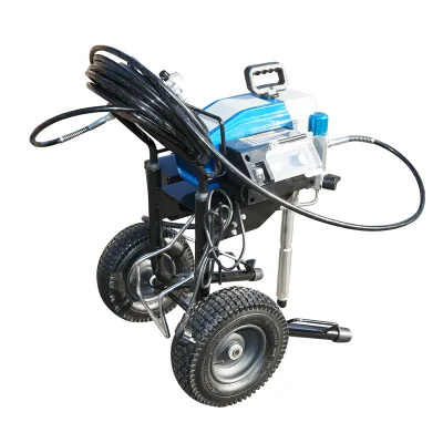 Pompa professionale per verniciatura airless con pistone e motore brushless da 2,6 kW, 220 V, portata 3,2 l/min, ugello 517, pressione massima 227 bar M32H - immagine 6