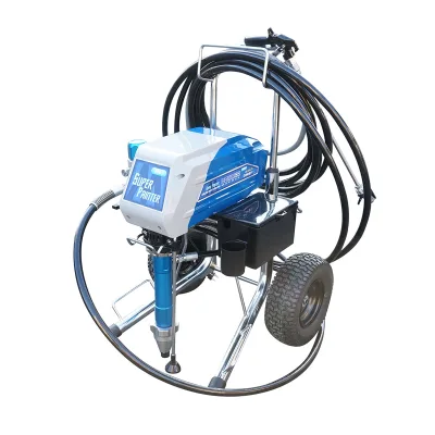 Pompa professionale per verniciatura airless con pistone e motore brushless da 4,5 kW, 220 V, portata 8,5 l/min, ugello 517, pressione massima 227 bar M85 - immagine 5