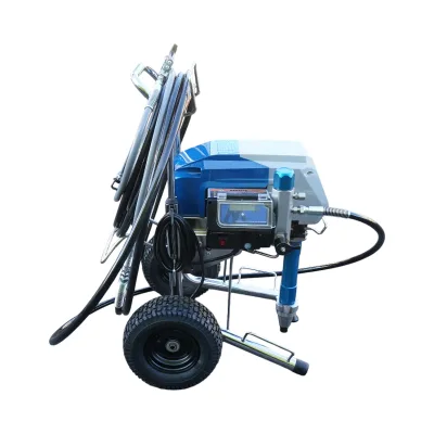 Pompa professionale per verniciatura airless con pistone e motore brushless da 4,5 kW, 220 V, portata 8,5 l/min, ugello 517, pressione massima 227 bar M85
