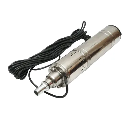 Pompa sommersa 370W 220V, D100mm, 20 l/min, 1.2 m³/h, H70m, motore asciutto 2860 rpm 4QGD1.2-50-0.37 Breckner Germany - immagine 2
