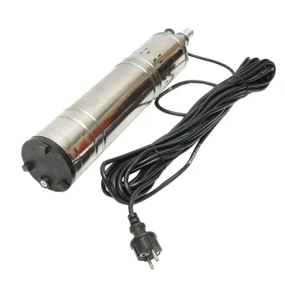 Pompa sommersa 370W 220V, D100mm, 20 l/min, 1.2 m³/h, H70m, motore asciutto 2860 rpm 4QGD1.2-50-0.37 Breckner Germany - immagine 3