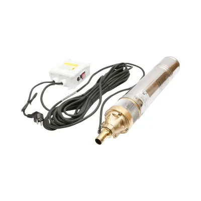 Pompa sommersa 4 pollici, 1100W, 50l/min profondità 89m, 220V con pannello di controllo 4SKM150 Breckner Germany - immagine 2