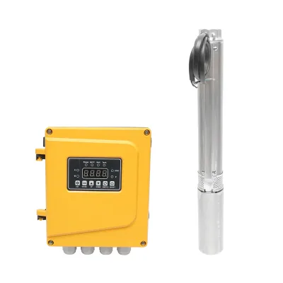 POMPA SOMMERSA 600W, 48V, portata 3.3 m³/h, diametro 75 mm, con controller per pannello solare fotovoltaico Breckner Germany