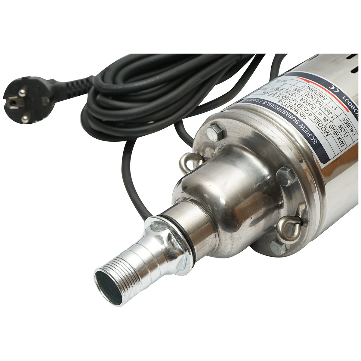 Pompa sommersa da 370W, 30L/min H80m, 220V, 2850 giri/min IPX8 Breckner Germany - immagine 3
