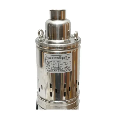 Pompa sommersa da 800W, 58L/min H60m, 220V, 2850 giri/min - immagine 5