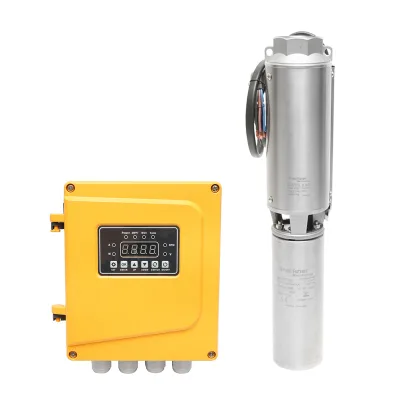 Pompa sommersa per acqua sporca, drenaggio sommerso con galleggiante, 300W, 40V, portata 6m³/h, diametro 100mm con controller per pannello solare fotovoltaico Breckner Germany