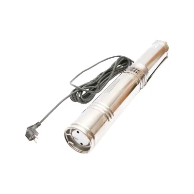 Pompa sommersa per acqua, 1,1 kW, 220 V, 100 L/min, 48 m, Acciaio inossidabile, Ø 95 mm Pompa 1100 W - immagine 3
