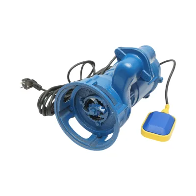 Pompa sommersa per acque sporche con galleggiante e trituratore 550W, 220V, portata 233 L/min, prevalenza 8 m, modello WQDS15-8-0.55F Breckner Germany - immagine 3