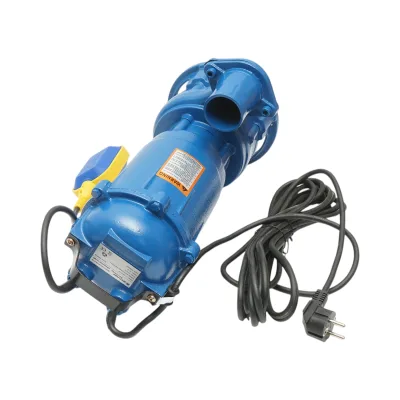 Pompa sommersa per acque sporche con galleggiante e trituratore 750W, 220V, portata 300 L/min, prevalenza 10 m, modello WQDS15-8-0.75F Breckner Germany - immagine 4