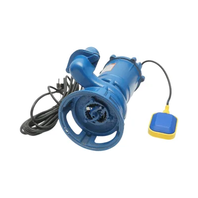 Pompa sommersa per acque sporche con galleggiante e trituratore 750W, 220V, portata 300 L/min, prevalenza 10 m, modello WQDS15-8-0.75F Breckner Germany - immagine 3