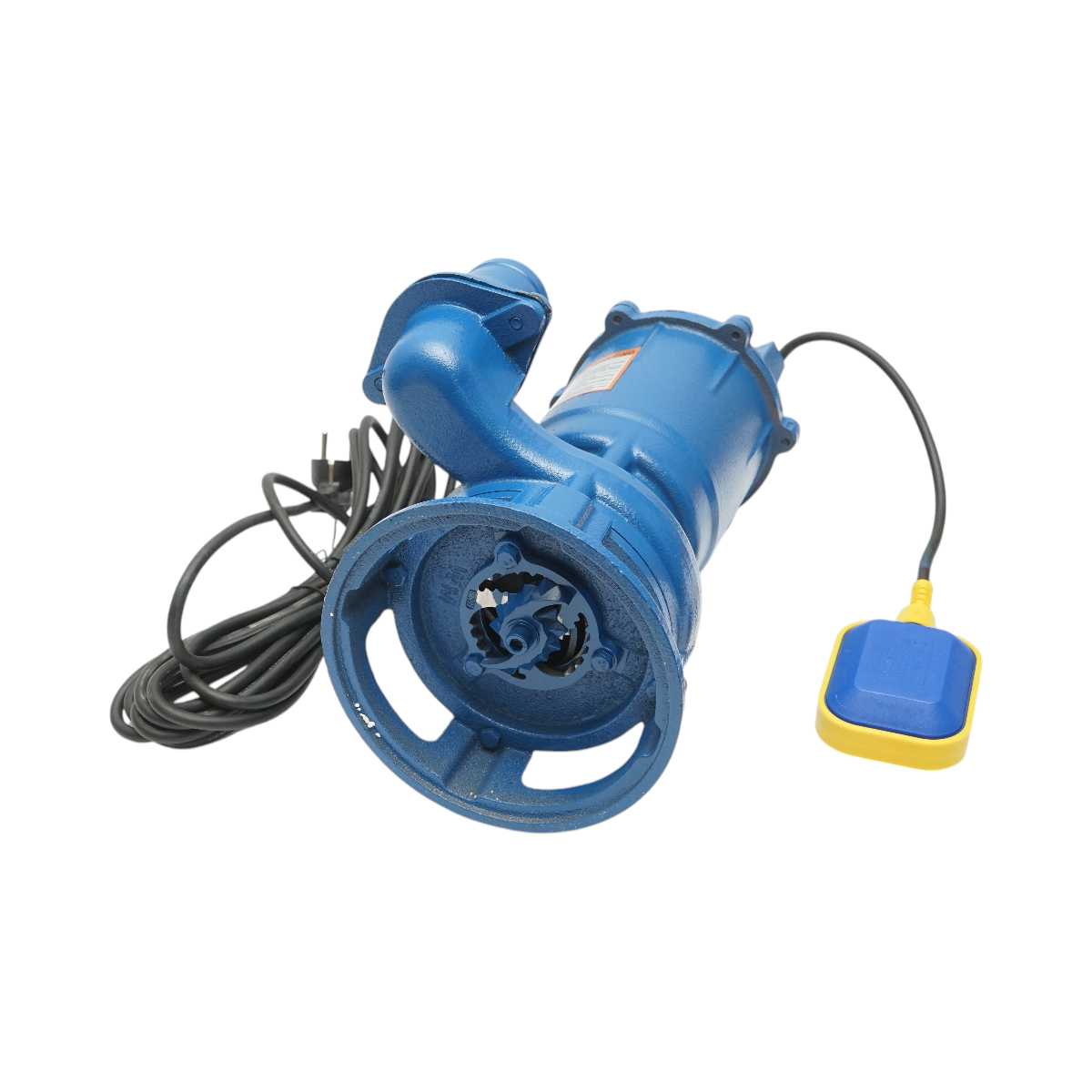 Pompa sommersa per acque sporche con galleggiante e trituratore 750W, 220V, portata 300 L/min, prevalenza 10 m, modello WQDS15-8-0.75F Breckner Germany - immagine 3