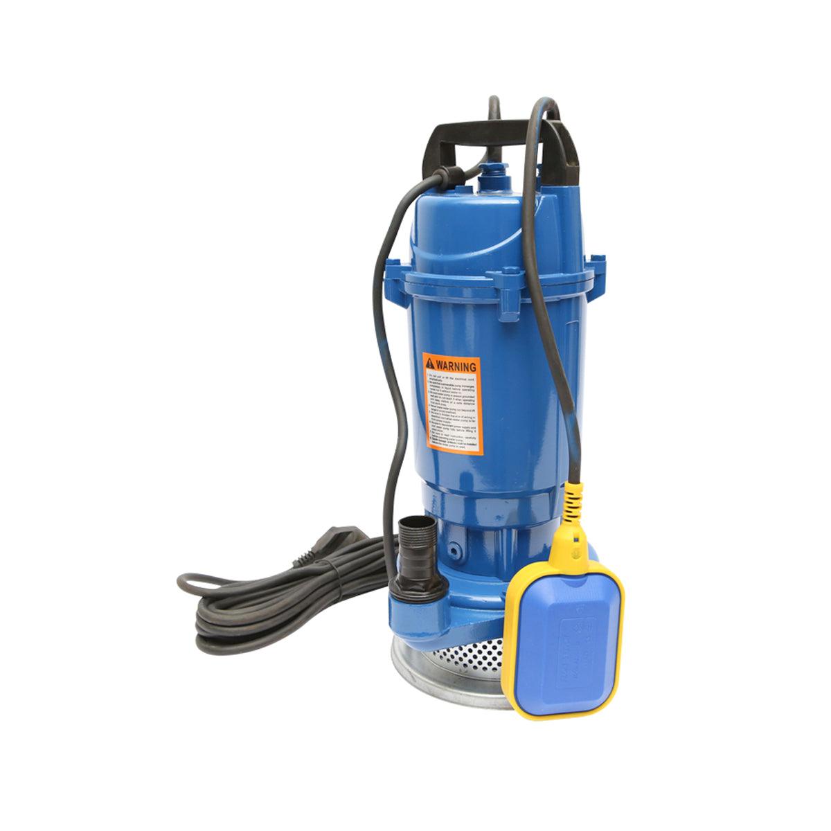 Pompa sommersa per acque sporche drenaggio con galleggiante 550W, 133L/min, profondità 20m, 220V