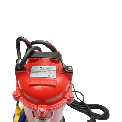 POMPA SOMMERSA PER ACQUE SPORCHE DRENAGGIO CON GALLEGGIANTE E TRITURATORE 2600W, 220V, H12m, 333 L/min, Breckner Germany - immagine 4