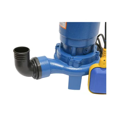 Pompa sommersa per acque sporche drenaggio con galleggiante e trituratore 750W, 250L/min, H7m, 220V - immagine 3