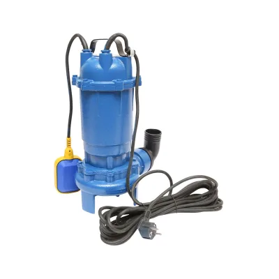 Pompa sommersa per acque sporche drenaggio con galleggiante e trituratore 750W, 250L/min, H7m, 220V - immagine 2