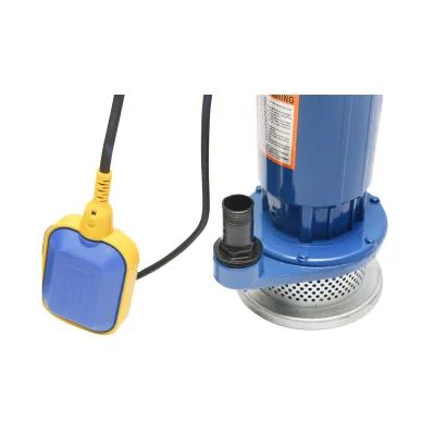 Pompa sommersa per acque sporche, drenaggio con galleggiante 370W, 66L/min, profondità 11m, 220V - immagine 5