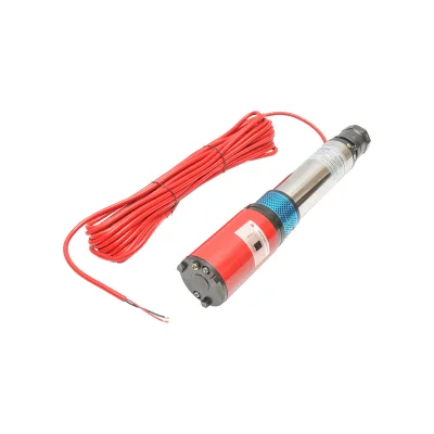 Pompa sommersa per pannello solare 24V/300W 8A, portata 4m³/h, diametro 80mm. - immagine 3