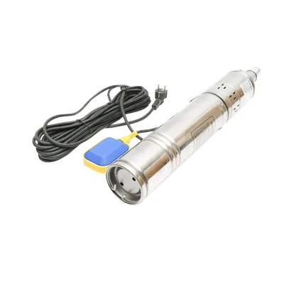 Pompa sommersa, 30 l/min, 60-70 m, 370 W, 220 V, galleggiante, acciaio inossidabile, 10 m cavo, 95 mm, pompa per acqua chiara - immagine 3