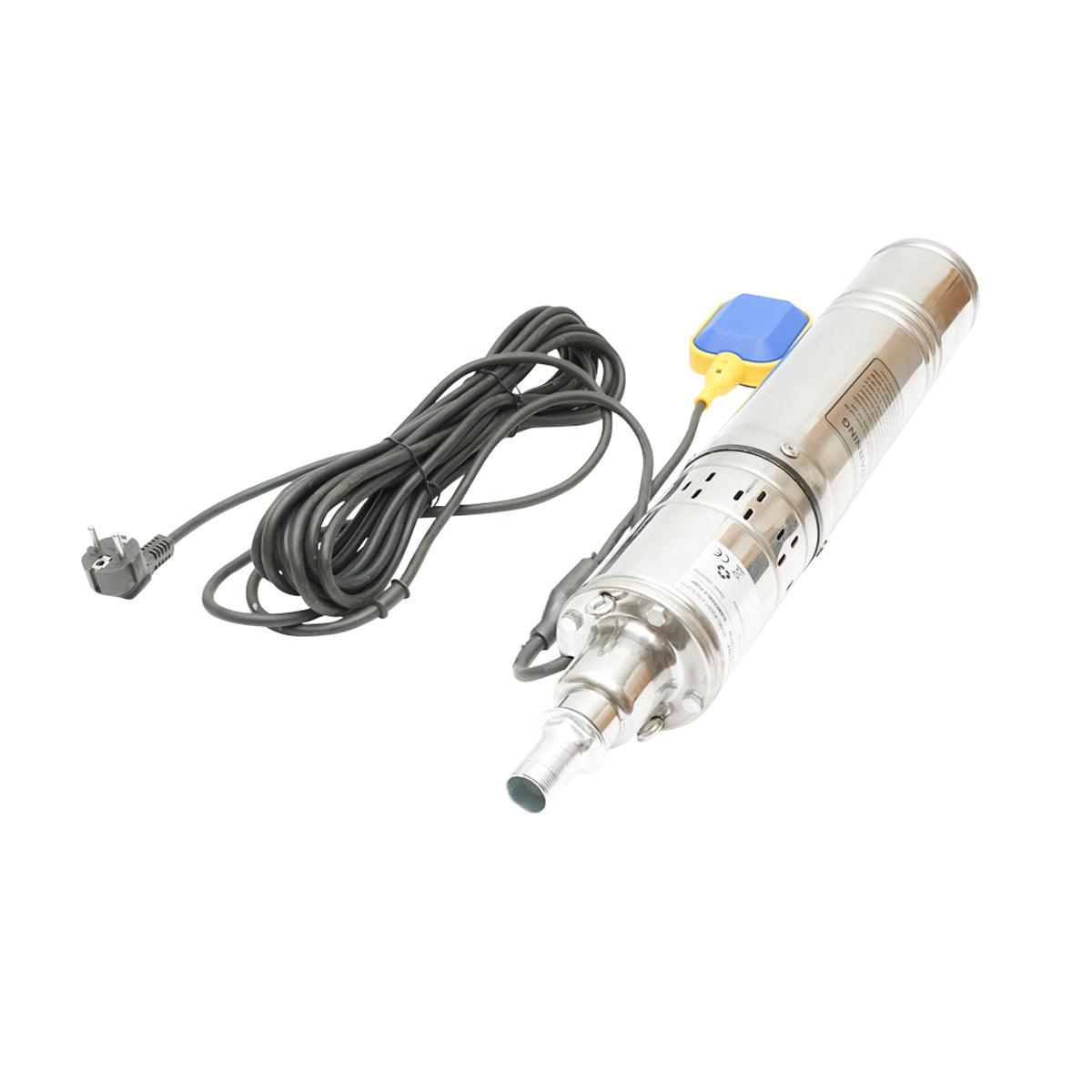 Pompa sommersa, 30 l/min, 60-70 m, 370 W, 220 V, galleggiante, acciaio inossidabile, 10 m cavo, 95 mm, pompa per acqua chiara - immagine 4
