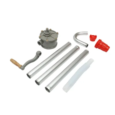 Pompa Travaso Liquidi Rotativa, Pompa a Tamburo, Pompa Olio Manuale, Pompa Travaso Gasolio Manuale Breckner Germany - immagine 2