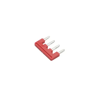 Ponte di collegamento a 4 vie, 32A 450V per guida DIN Leader - immagine 3