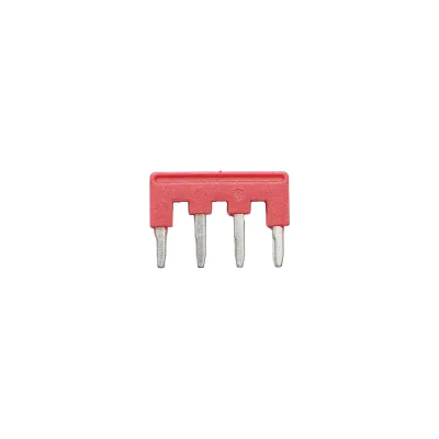 Ponte di collegamento a 4 vie, 32A 450V per guida DIN Leader - immagine 2
