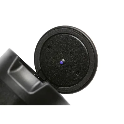 Posacenere universale per auto nero con luce LED blu - immagine 3