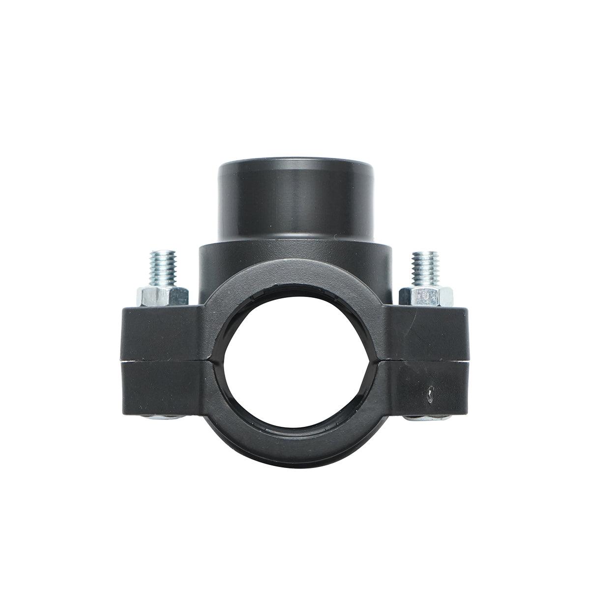 Presa a staffa 32mm X 1/2", PN10, per sistemi di irrigazione Raccordo Morsetto di connessione a compressione - immagine 3