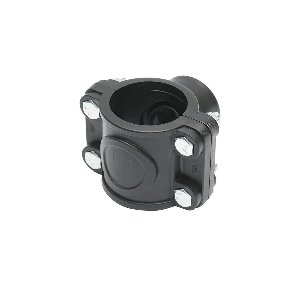 Presa a Staffa 50mm X 1", PN10, per sistemi di irrigazione Raccordo Morsetto di connessione a Compressione - immagine 3
