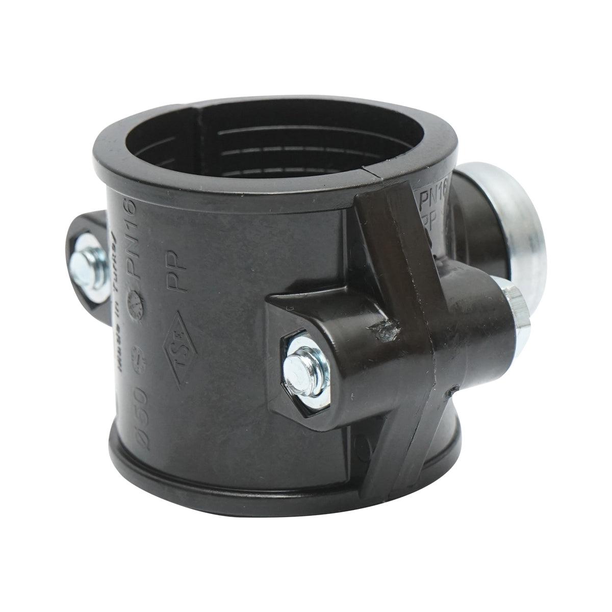 Presa a staffa 50mm X 1/2", PN16, per sistemi di irrigazione Raccordo Morsetto di connessione a compressione - immagine 3